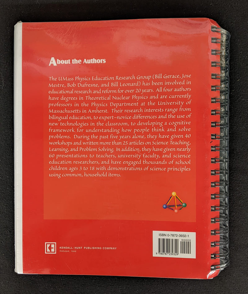 MINDS ON PHYSICS: CONSERVATION LAWS AND CONCEPTBASED PROBLEM SOLVING TEACHER GUIDE,New