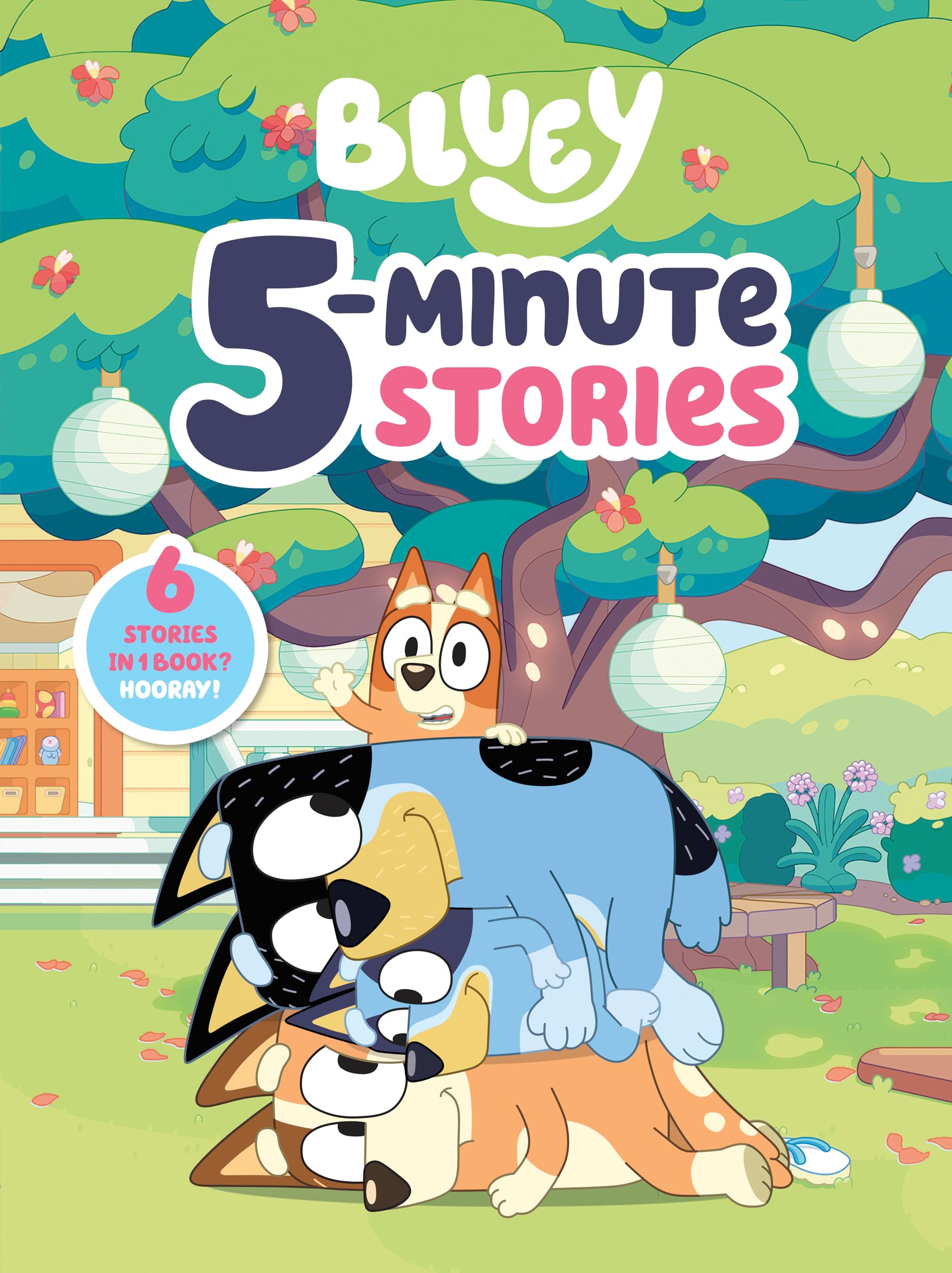 Bluey 5Minute Stories: 6 Stories In 1 Book? Hooray!,New