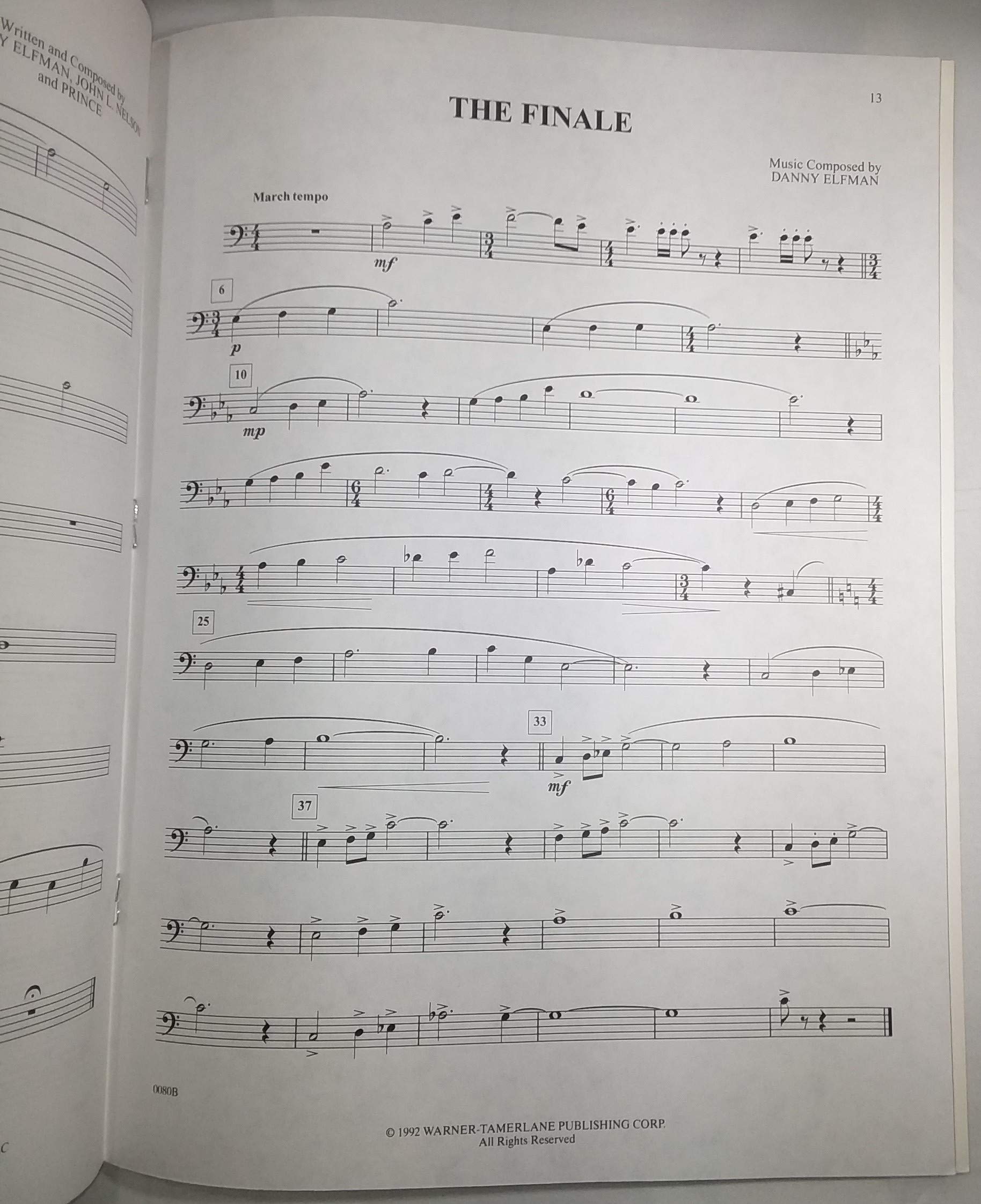 Music from Batman  15 Great Themes: Trombone,Used