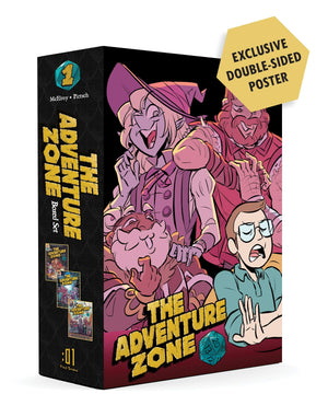 The Adventure Zone Boxed Set: Here There Be Gerblins, Murder on the Rockport Limited! and Petals to the Metal,New