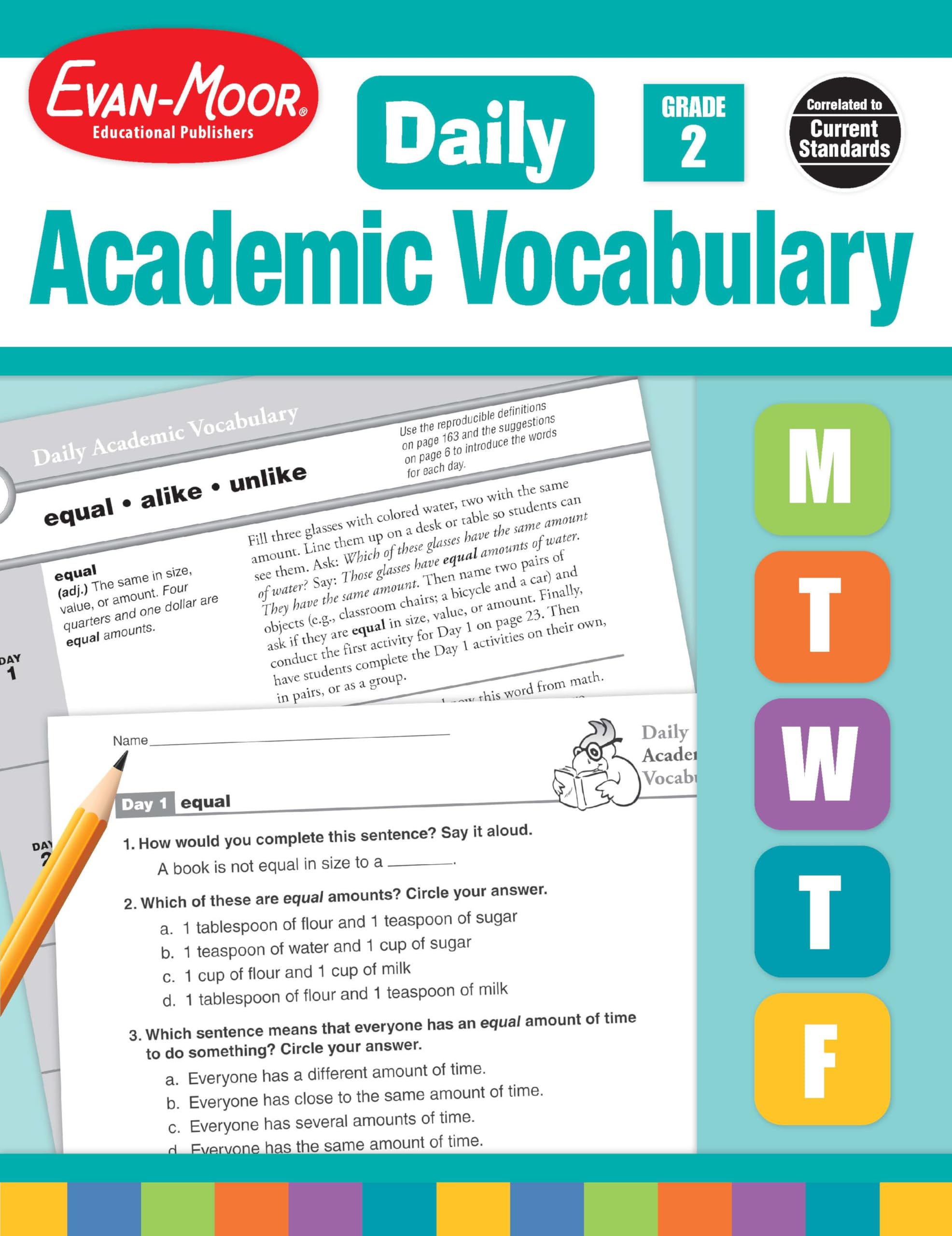 Daily Academic Vocabulary, Grade 2 Teacher Edition,Used