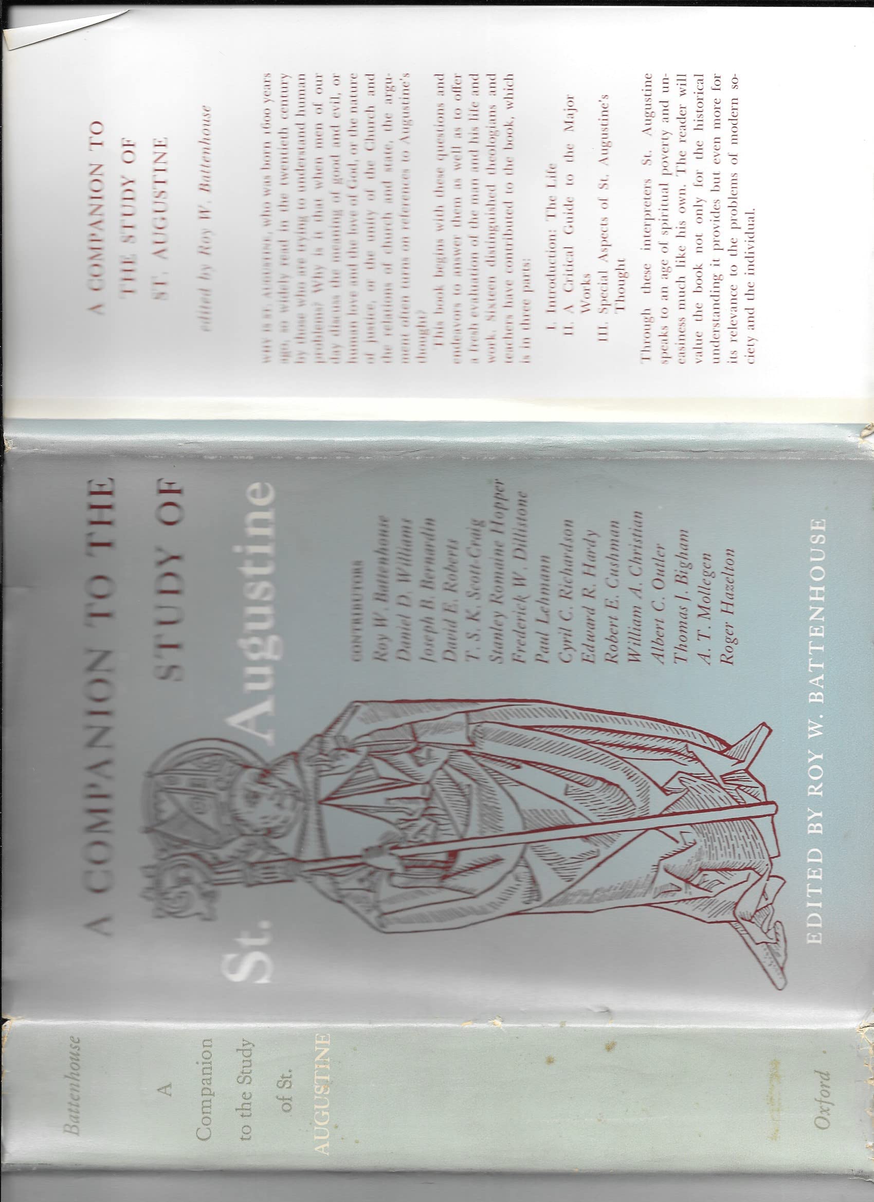 Companion to the Study of St. Augustine,Used