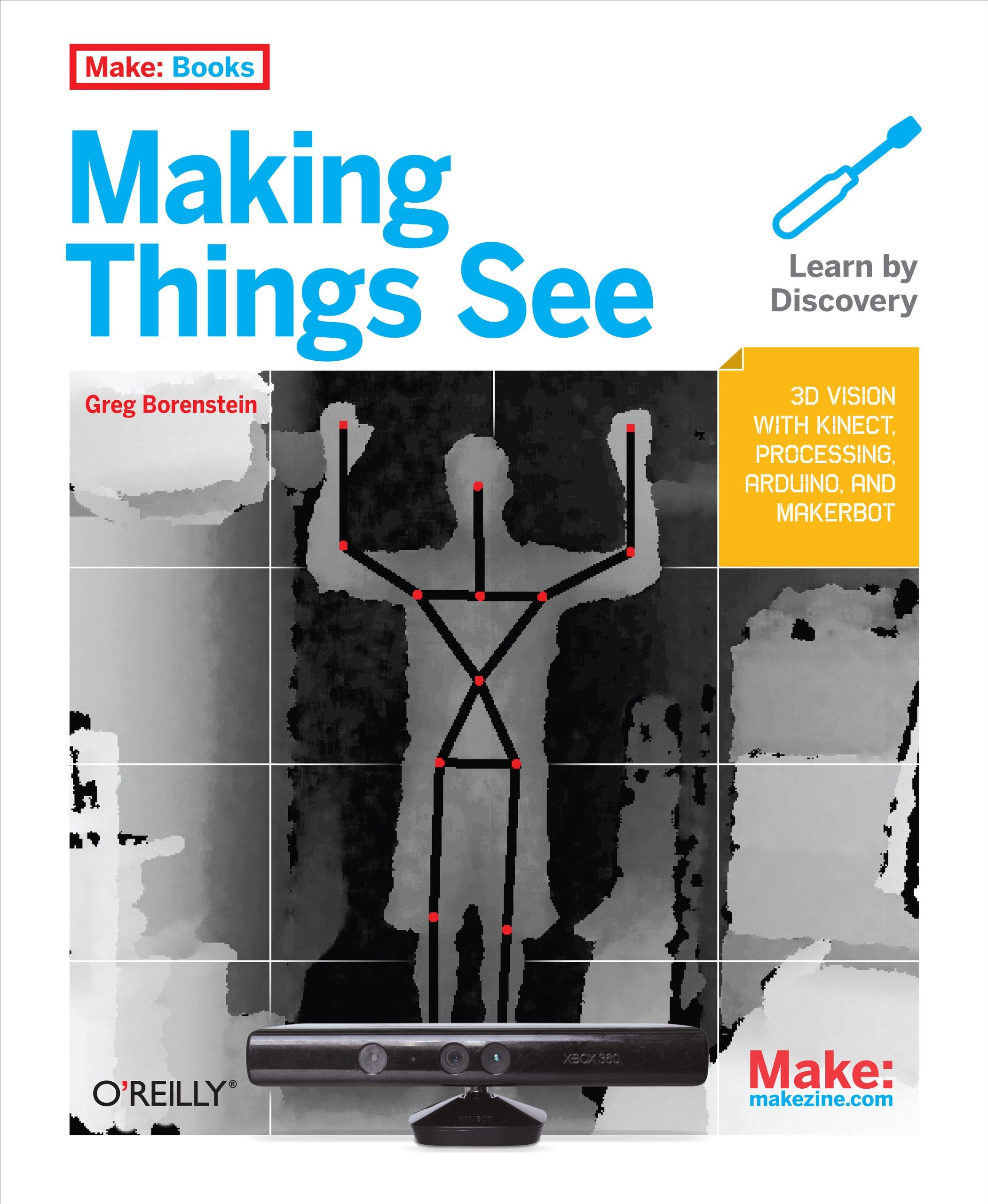 Making Things See: 3D vision with Kinect, Processing, Arduino, and MakerBot (Make: Books),Used