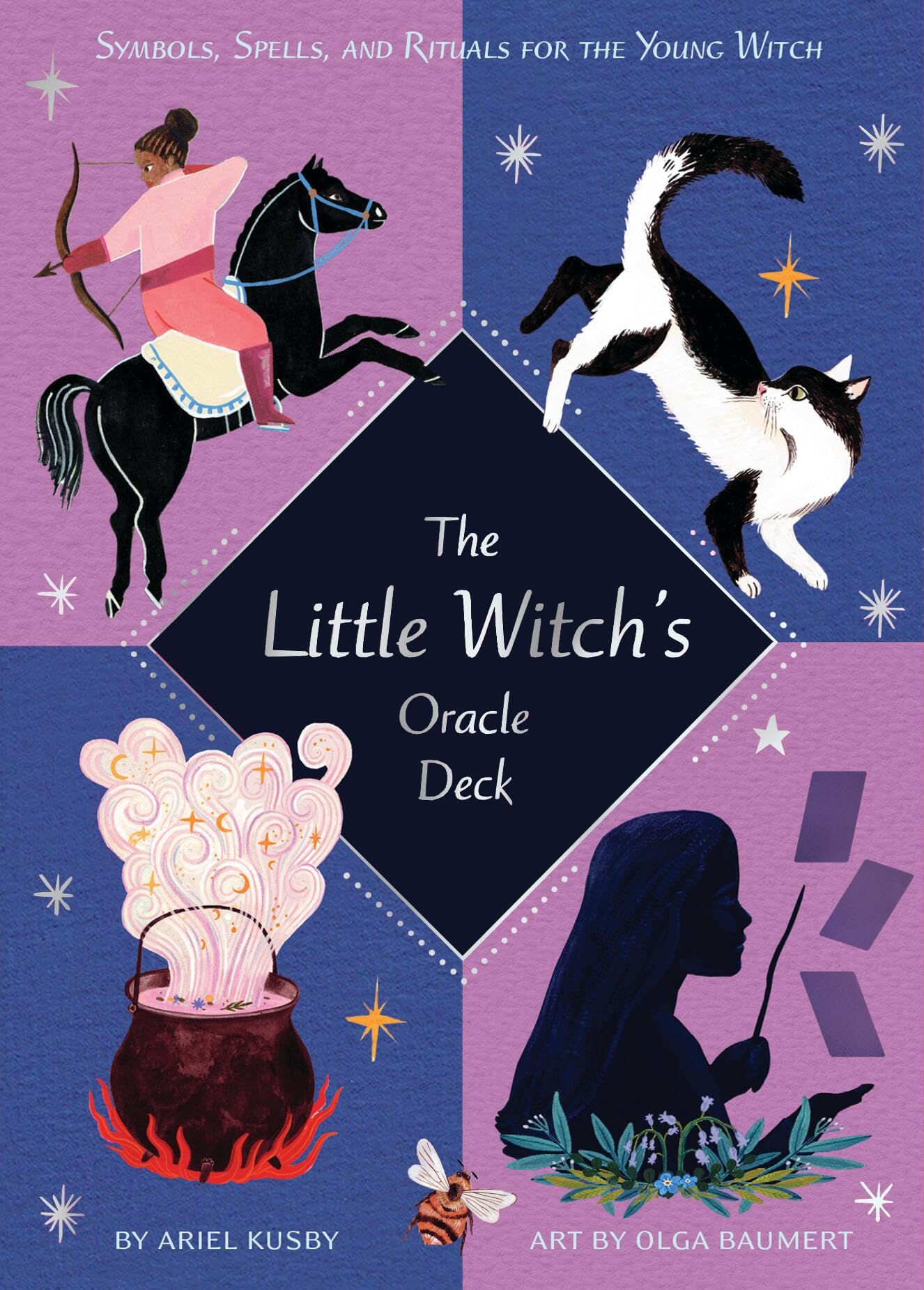 The Little Witch's Oracle Deck: Symbols, Spells, and Rituals for the Young Witch,New