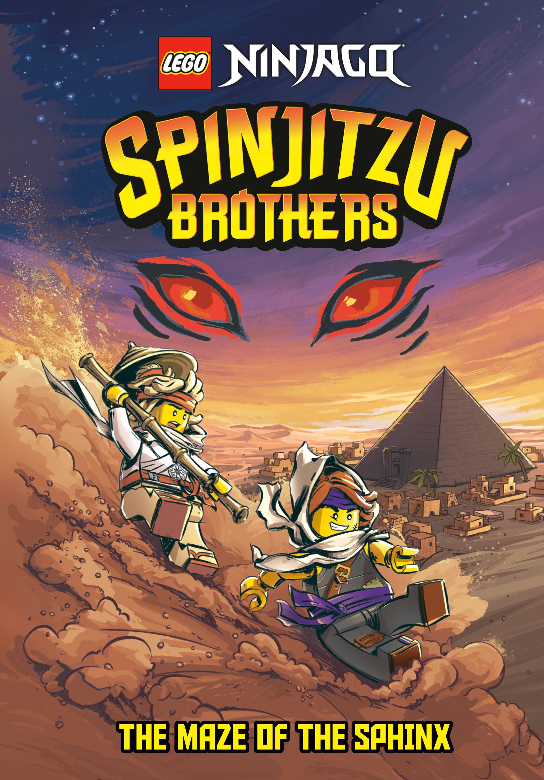 Spinjitzu Brothers #3: The Maze Of The Sphinx (Lego Ninjago) (Lego Ninjago Spinjitzu Brothers, 3),New