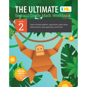 IXL The Ultimate 2nd Grade Math Workbook, Mathematics Book for Kids Ages 78 Covering Addition, Subtraction, Place Value, Geomet