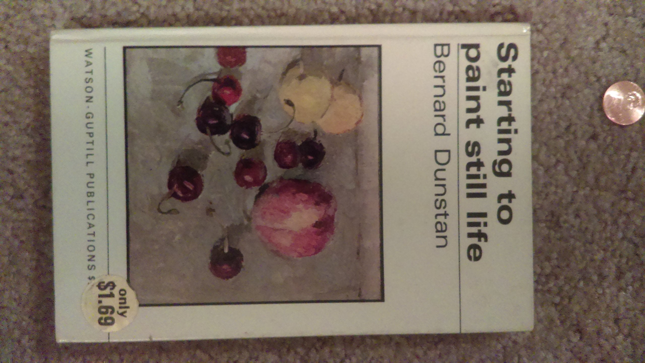 Starting to paint still life,Used