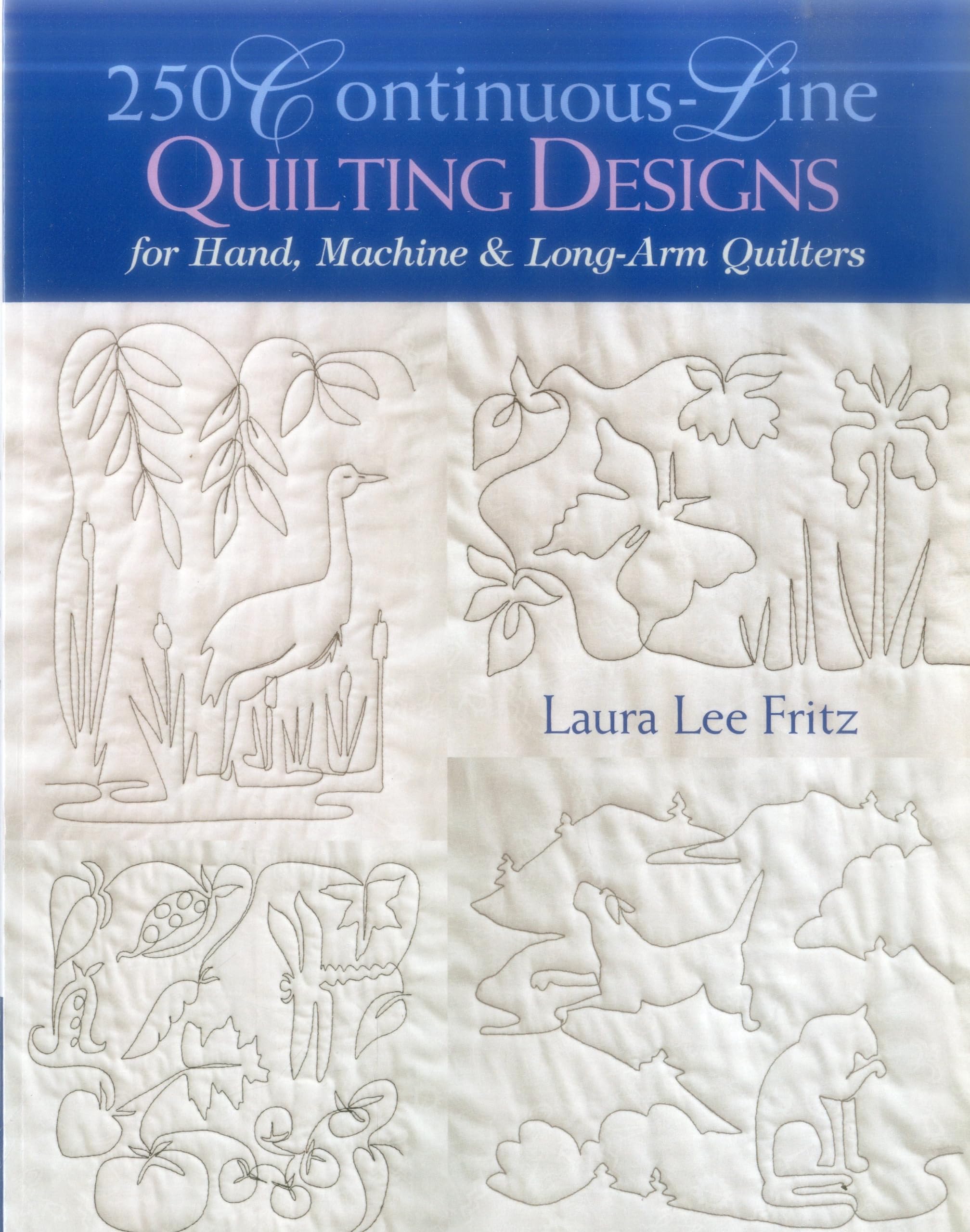 250 ContinuousLine Quilting Designs,Used