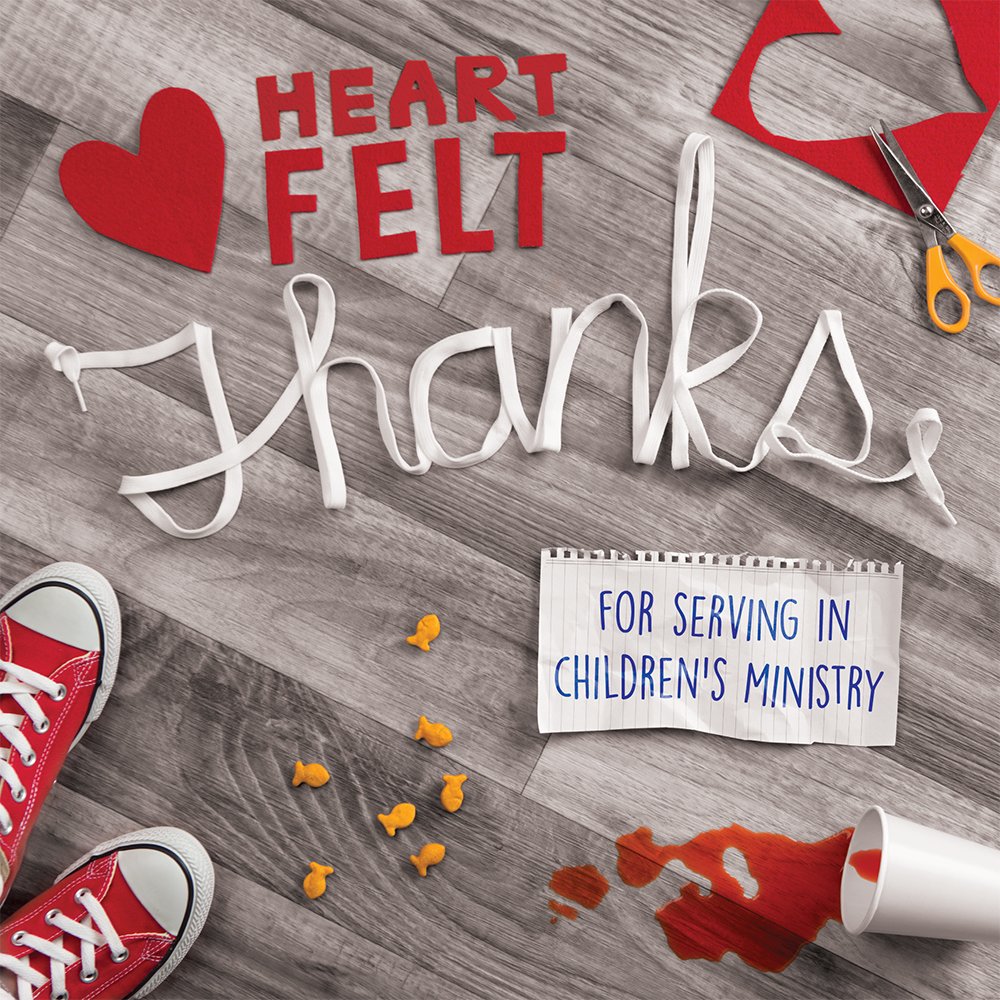 Heartfelt Thanks: For Serving in Children's Ministry,Used