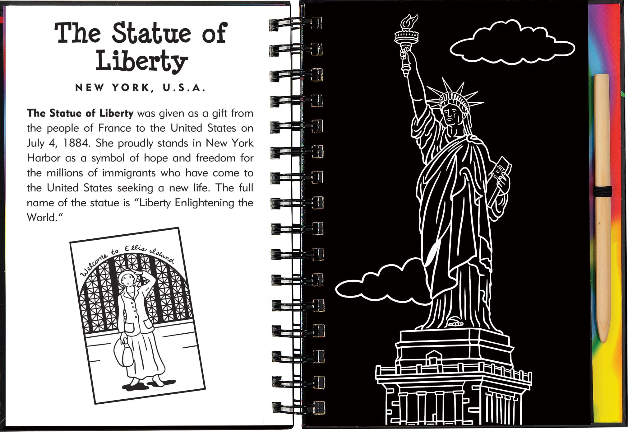 Scratch & Sketch Travel (new and updated!) (Tracealong),Used