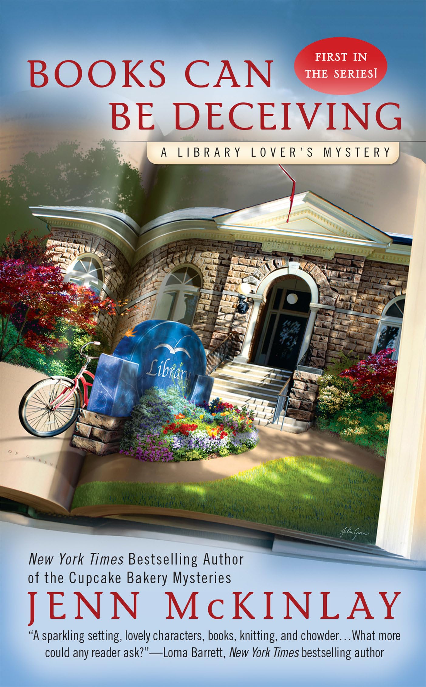 Books Can Be Deceiving (A Library Lover's Mystery),Used