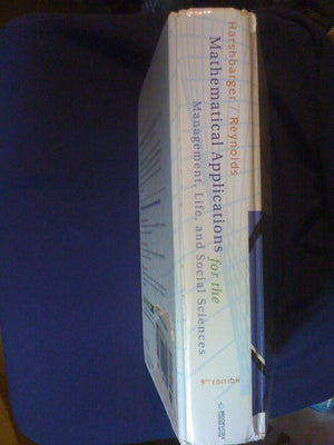 Mathematical Applications for the Management, Life, and Social Sciences (Available 2010 Titles Enhanced Web Assign),Used