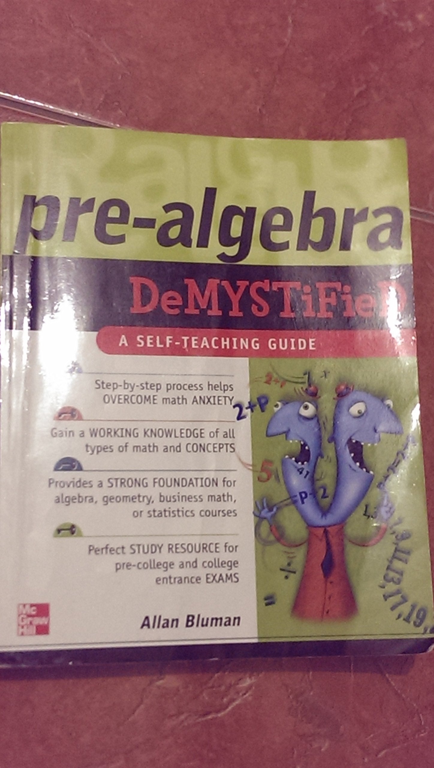 Pre-Algebra Demystified -Used