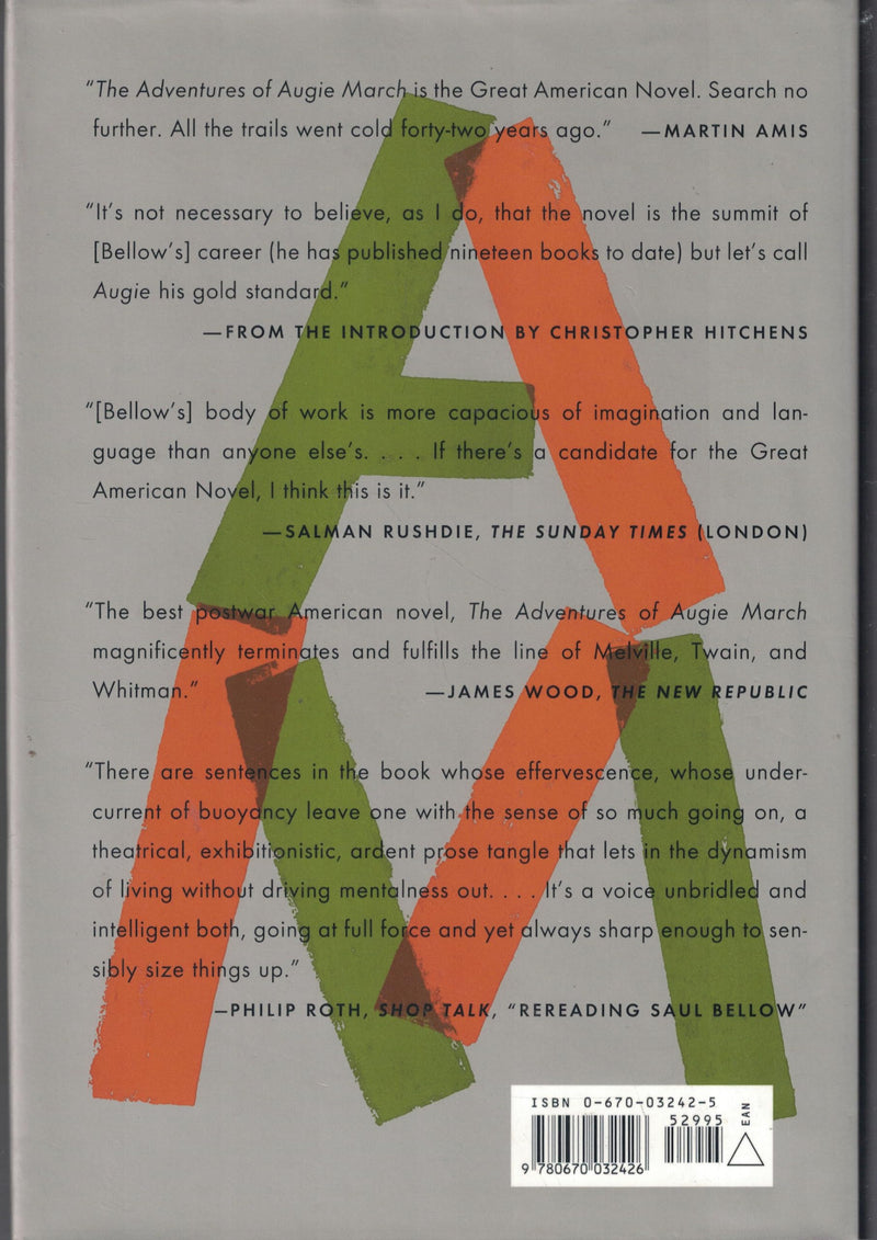 The Adventures of Augie March (50th Anniv. Edition),Used