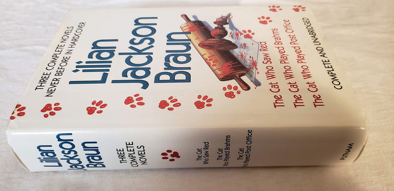 Three Complete Novels: The Cat Who Saw Red / The Cat Who Played Brahms / The Cat Who Played Post Office,Used