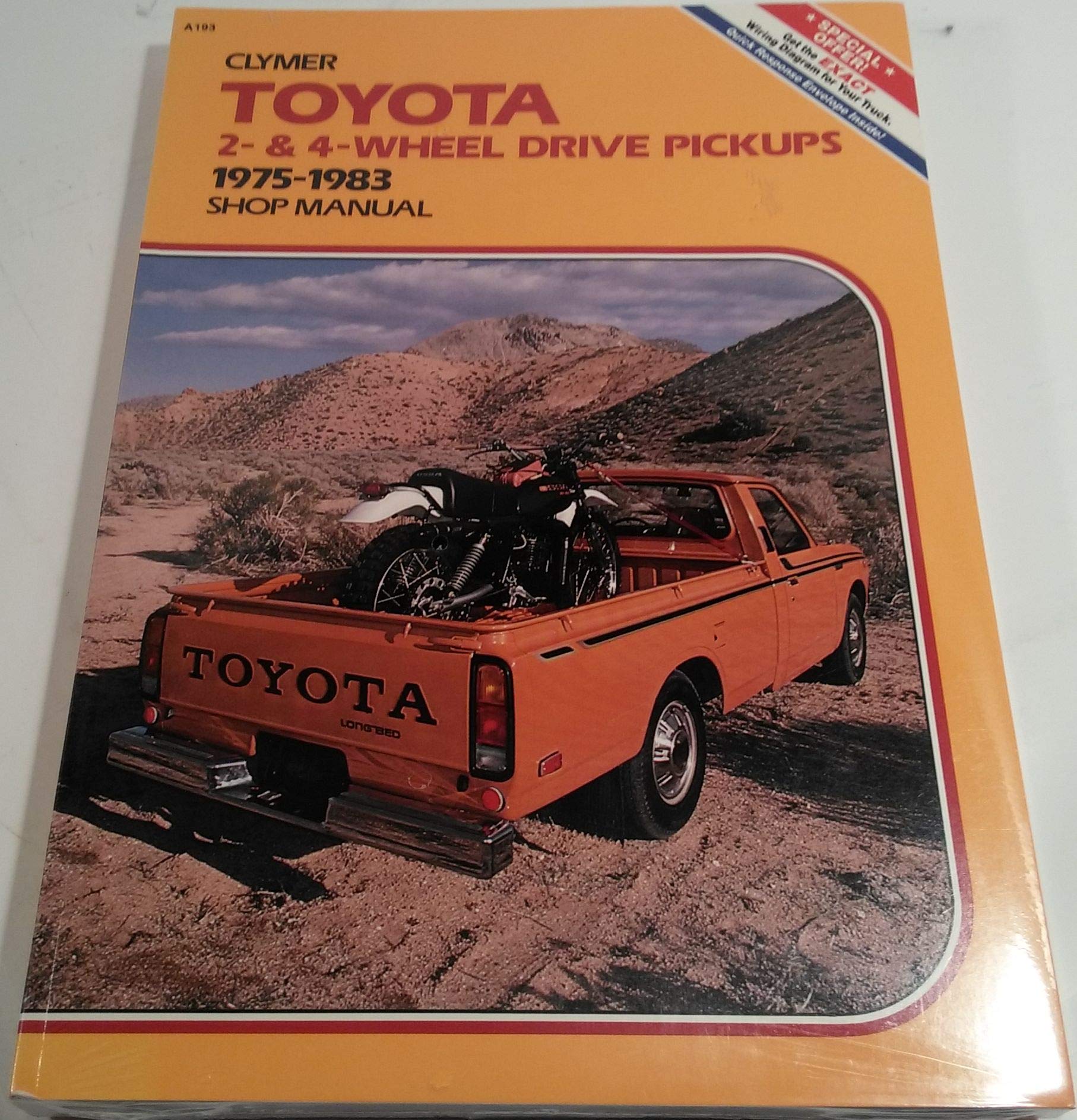 Toyota 2 Wheel Drive Pickups: 19681983, Shop Manual,Used