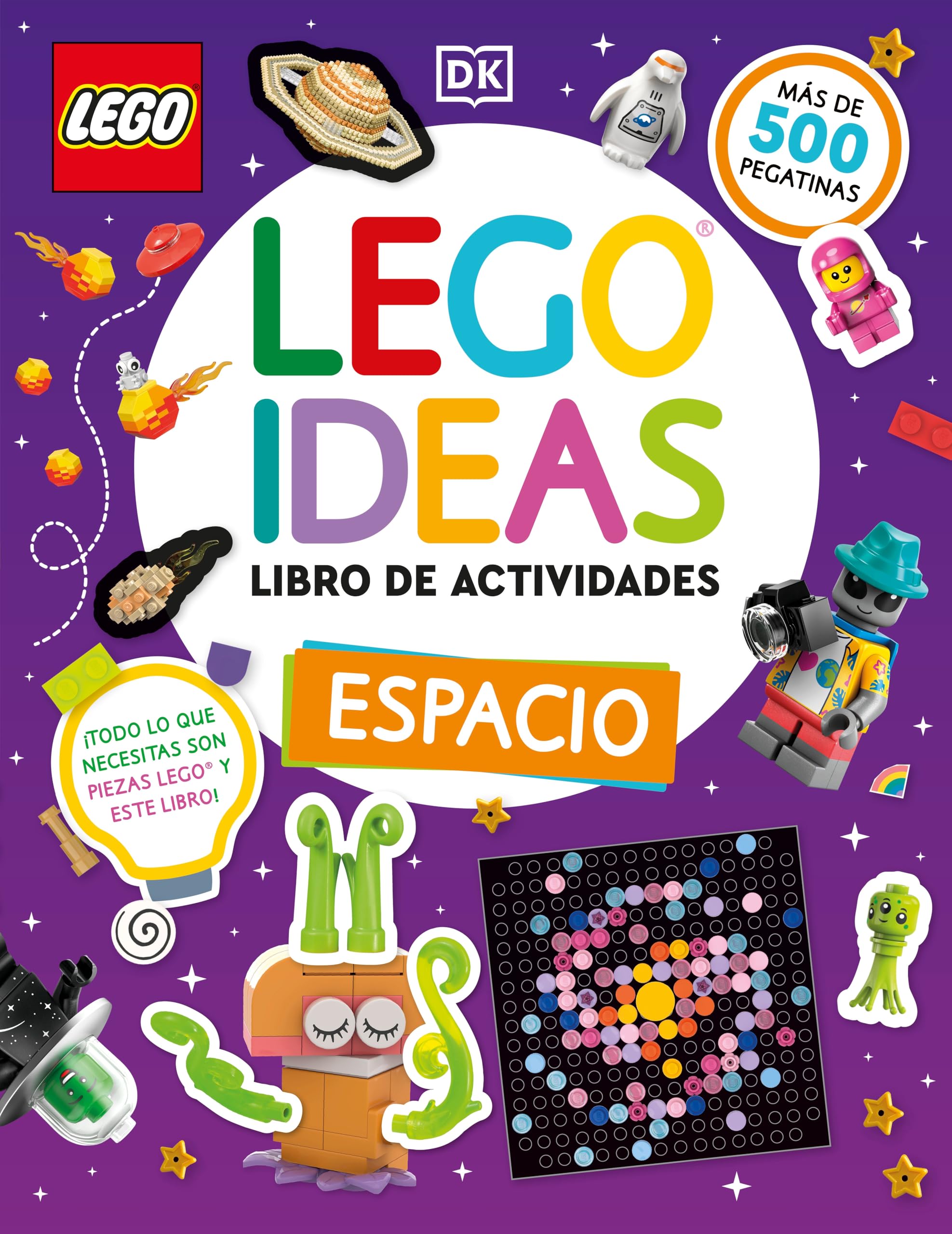 Lego Ideas Libro De Actividades: Espacio (Activity Book Space) (Spanish Edition)