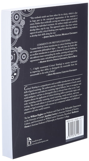 Critical Thinking: An Introduction to the Basic Skills  Seventh Edition,Used