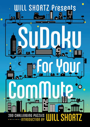 Will Shortz Presents Sudoku for Your Commute: 200 Challenging Puzzles,Used