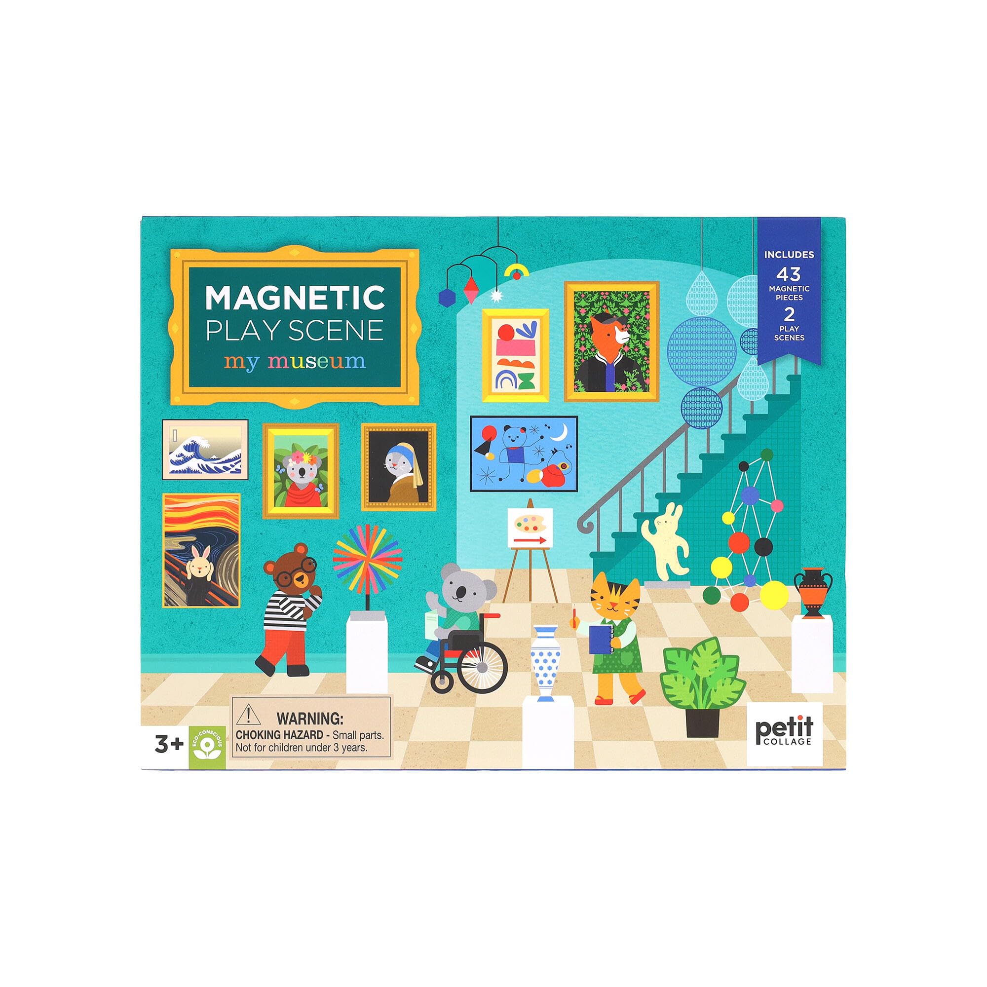 MY MUSEUM MAGNETIC PLAY SCENE