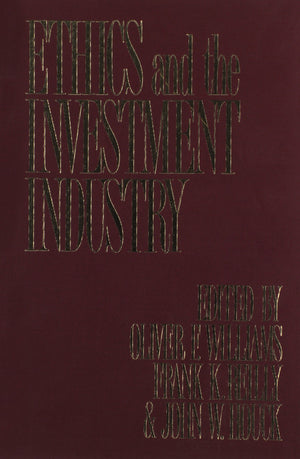 Ethics and the Investment Industry,Used