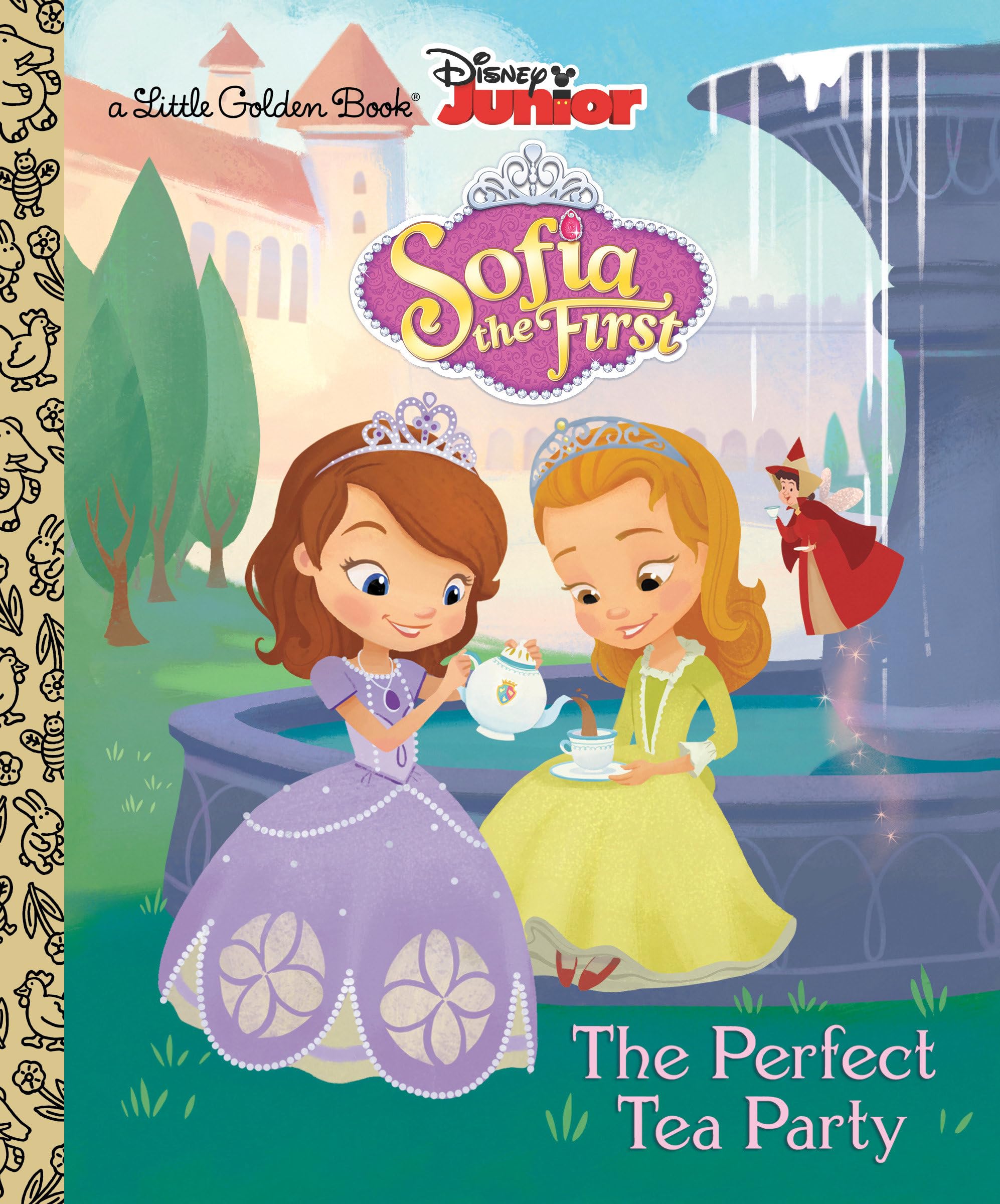 The Perfect Tea Party (Disney Junior: Sofia The First) (Little Golden Book)