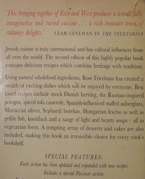 Jewish Vegetarian Cooking,Used