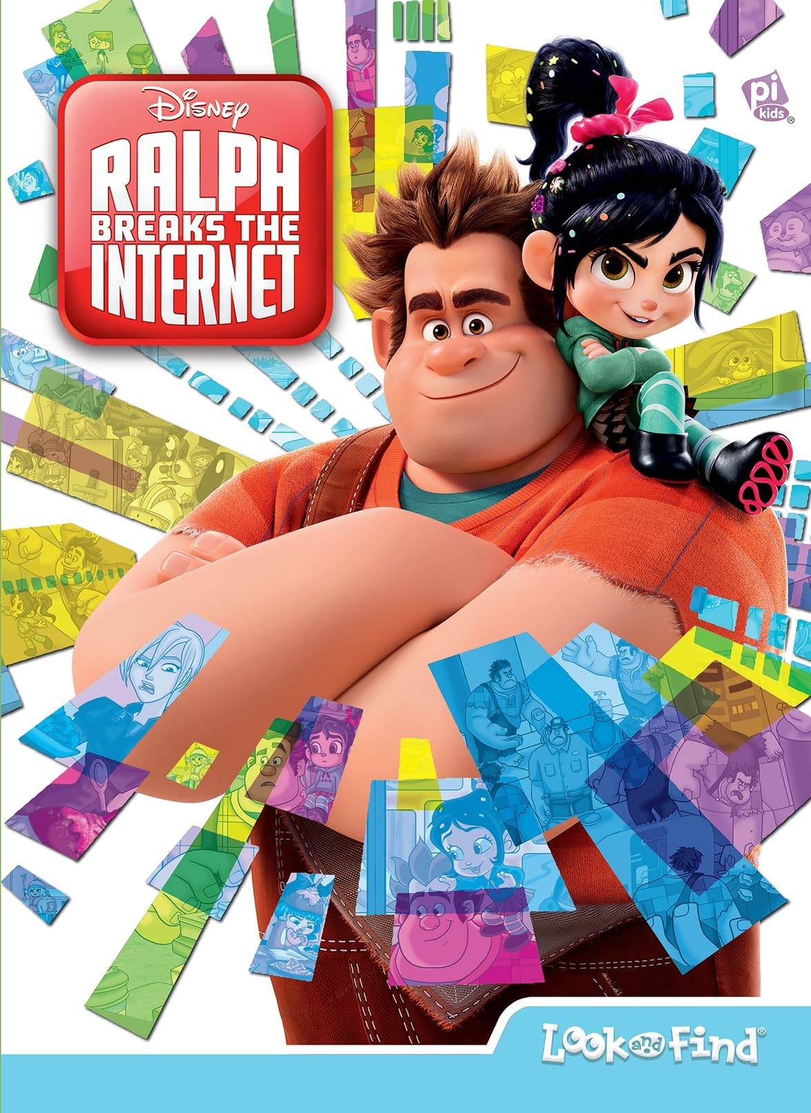 Disney  Wreck it Ralph 2 Ralph Breaks the Internet  Look and Find  PI Kids,Used