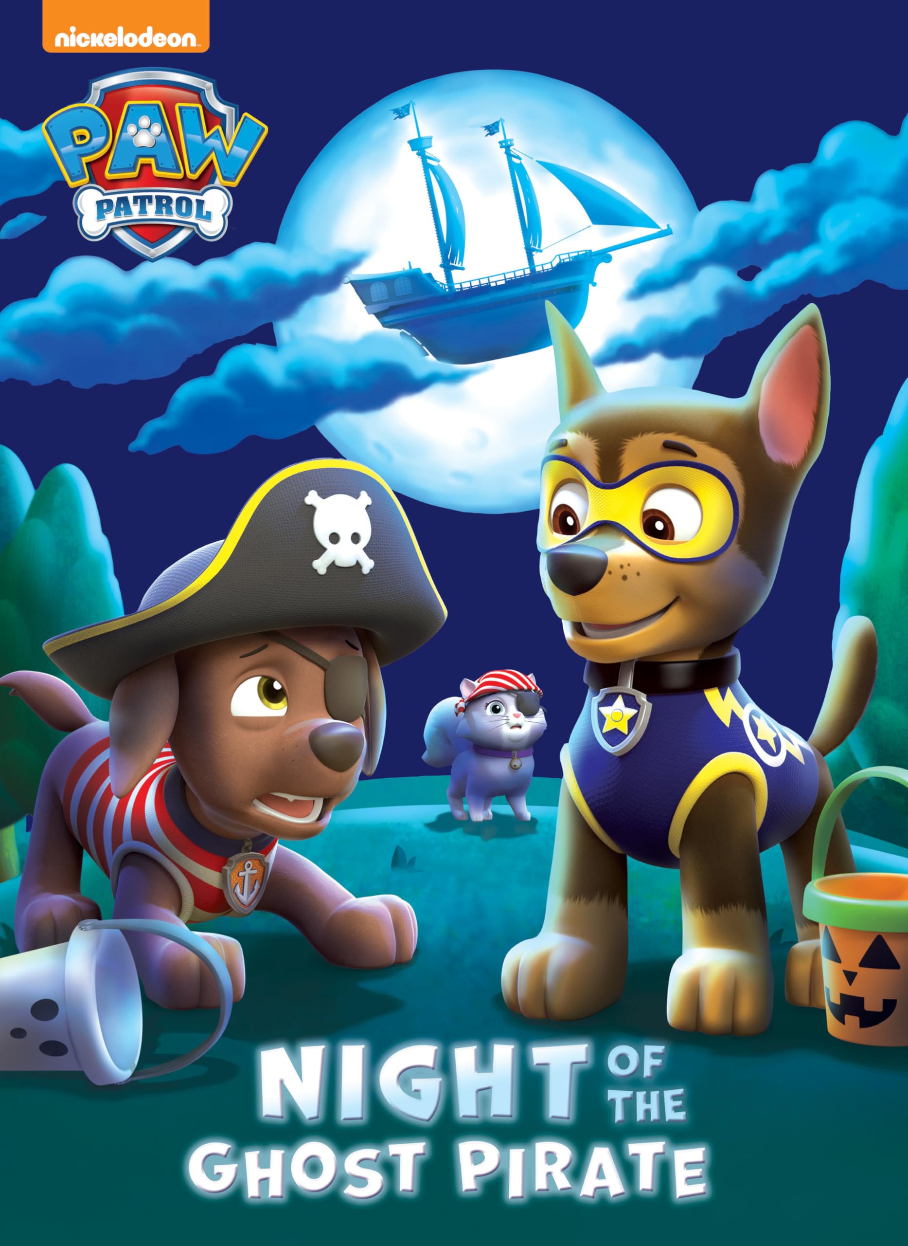 Night of the Ghost Pirate (Paw Patrol): A Halloween Book for Kids and Toddlers,Used
