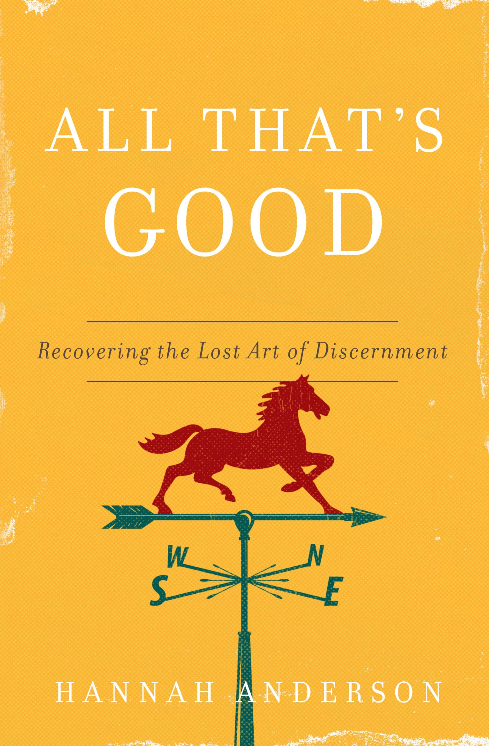 All That'S Good: Recovering The Lost Art Of Discernment,New