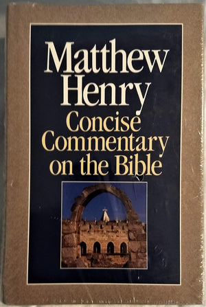 Matthew Henry Concise Commentary on the Whole Bible,Used