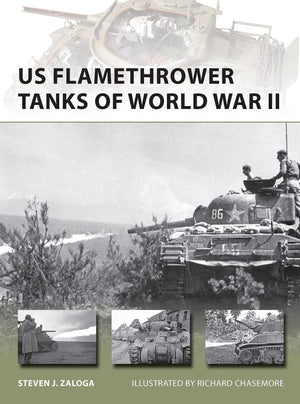 Us Flamethrower Tanks Of World War Ii (New Vanguard)
