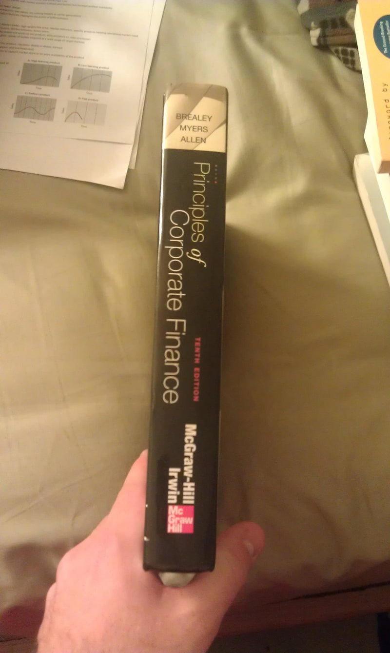 Principles of Corporate Finance (Finance, Insurance, and Real Estate),Used