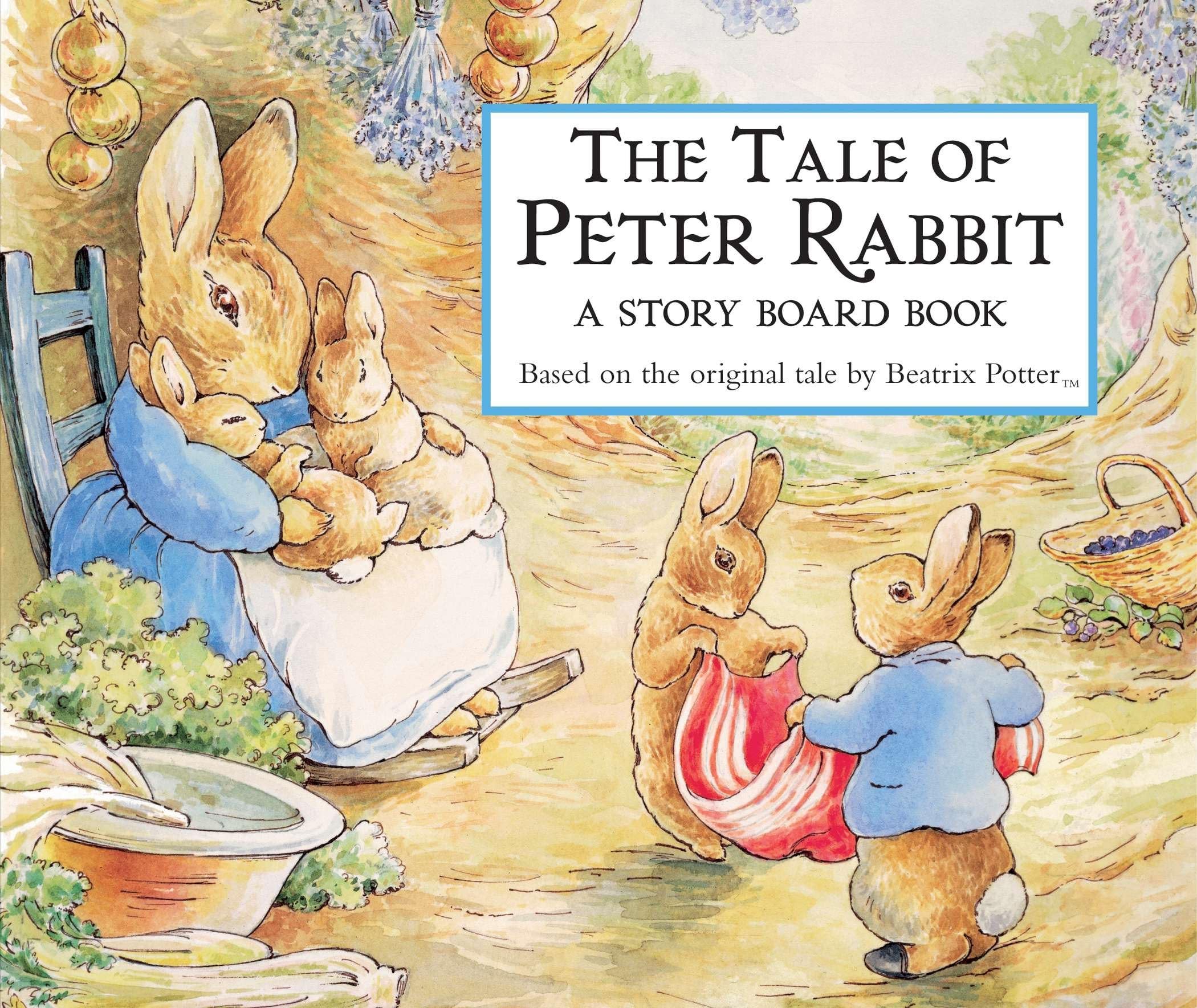 The Tale of Peter Rabbit: A Story Board Book,New