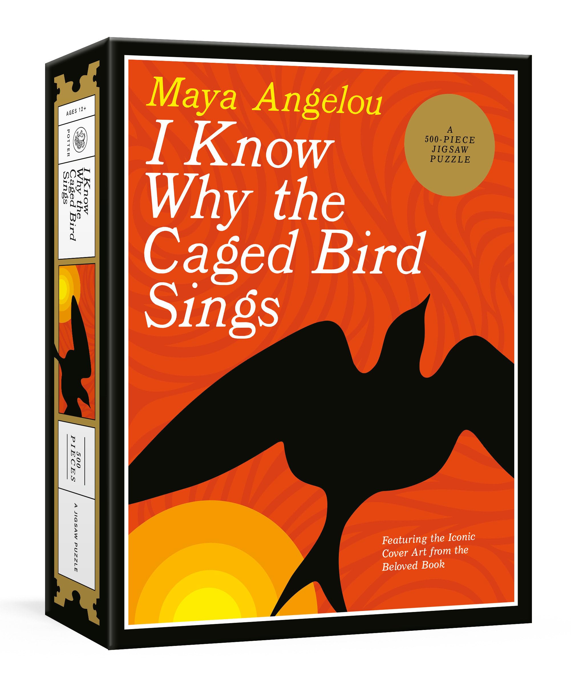 I Know Why The Caged Bird Sings: A 500Piece Puzzle: Featuring The Iconic Cover Art From The Beloved Book,New