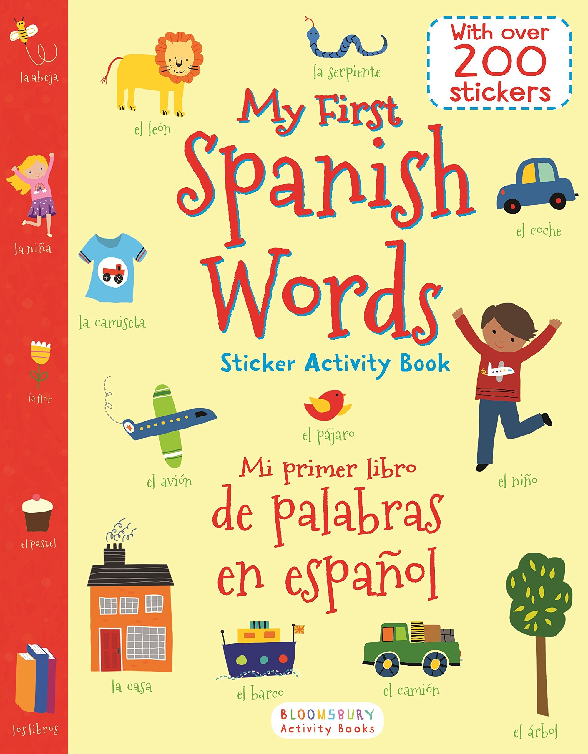 My First Spanish Words Sticker Activity Book/Mi Primer Libro de Palabras en Espanol,New