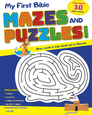 My First Bible Mazes and Puzzles Book,Used