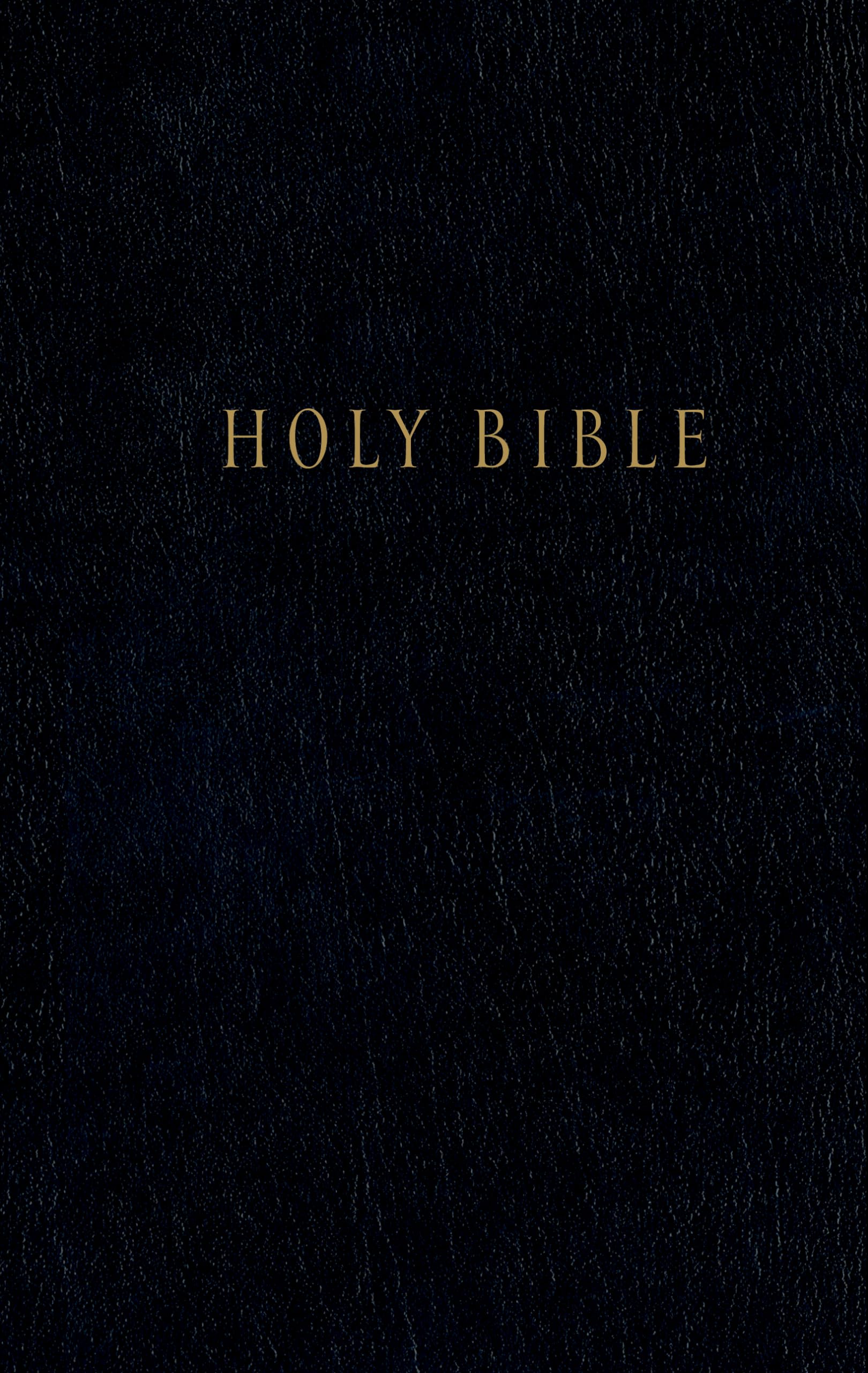 Pew Bible NLT (Hardcover, Black)