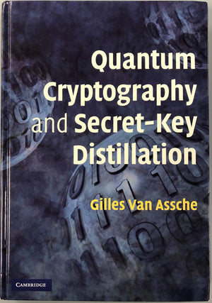 Quantum Cryptography and SecretKey Distillation,Used