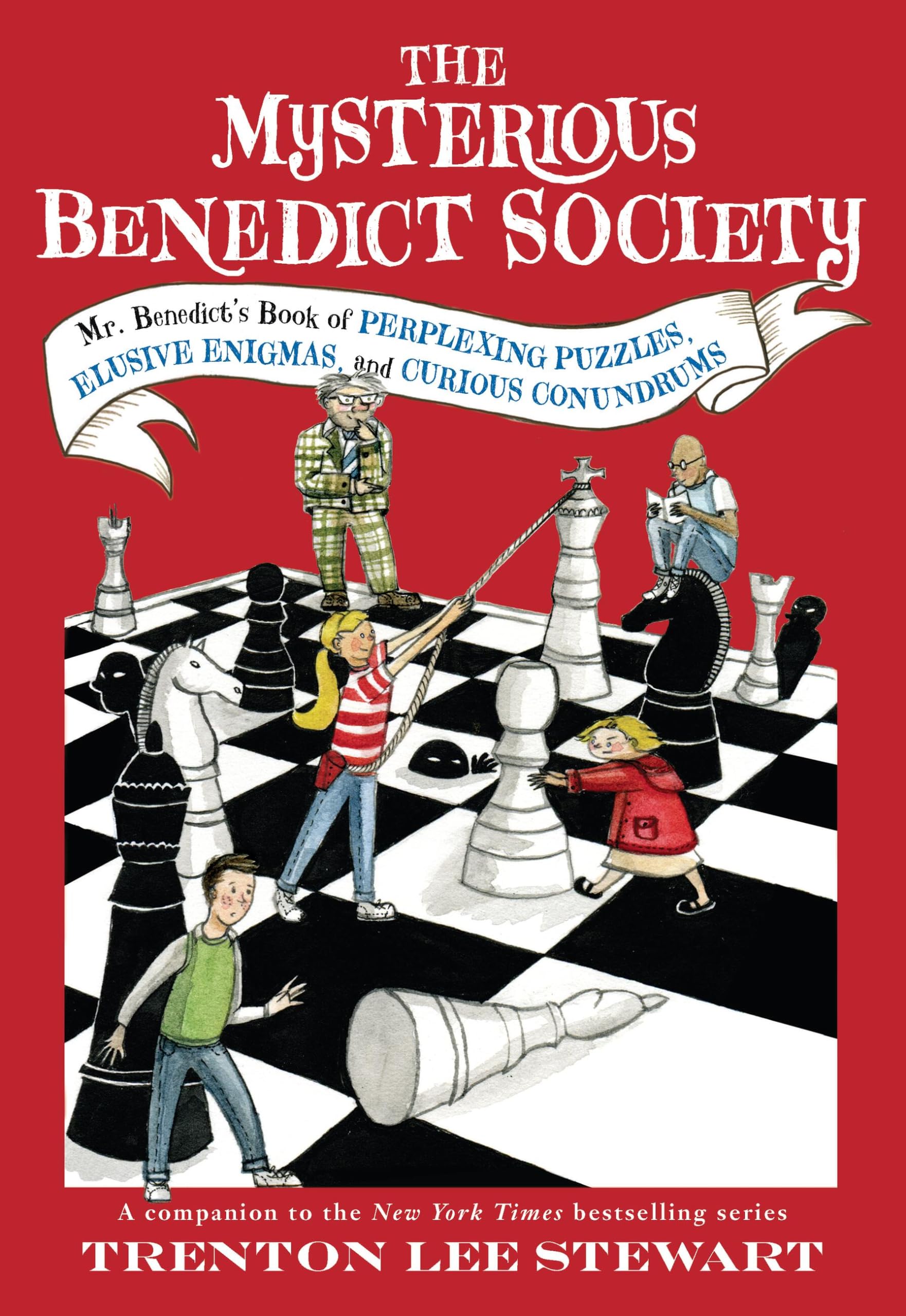 The Mysterious Benedict Society: Mr. Benedict's Book of Perplexing Puzzles, Elusive Enigmas, and Curious,Used