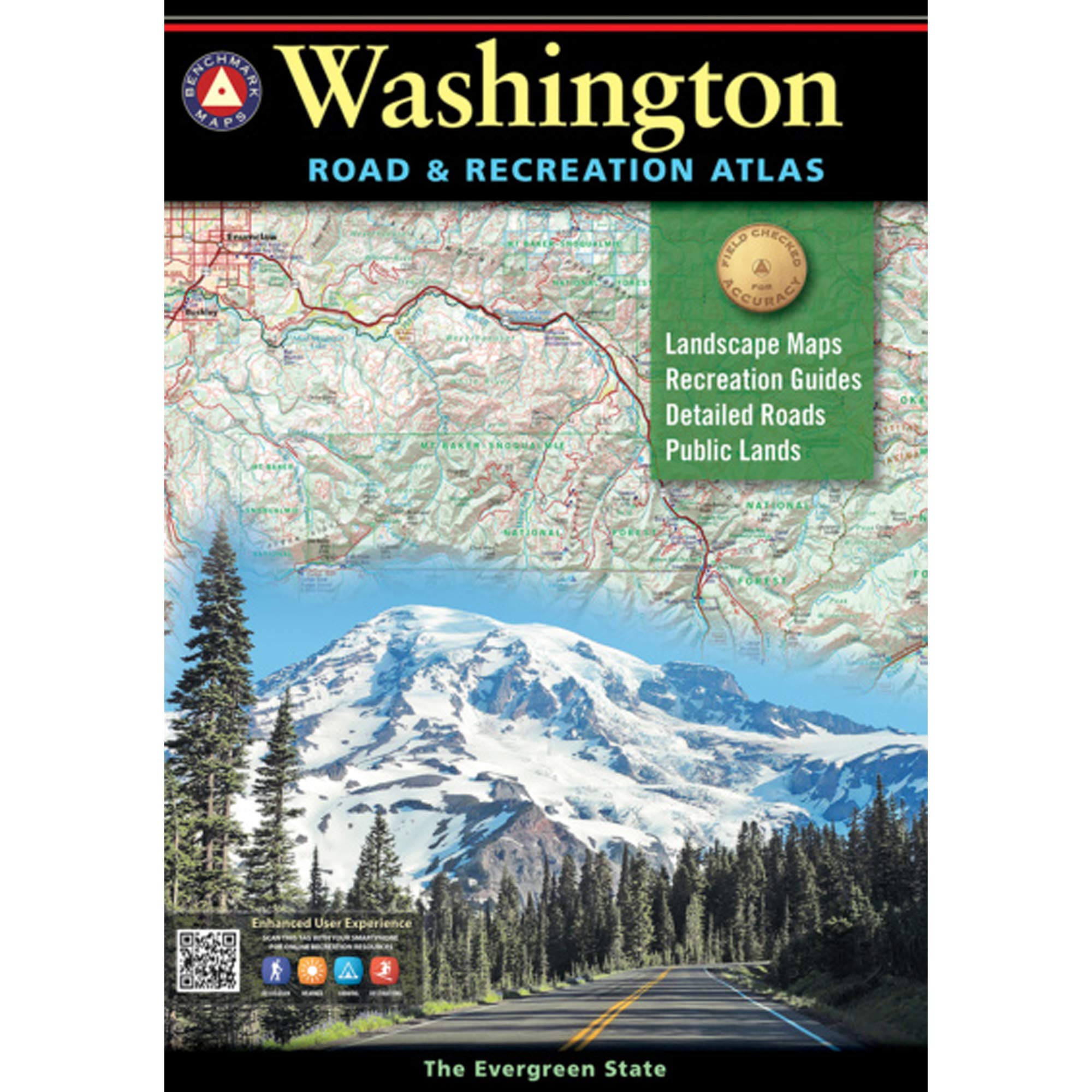 Washington Road And Recreation Atlas (Benchmark Road & Recreation Atlas)
