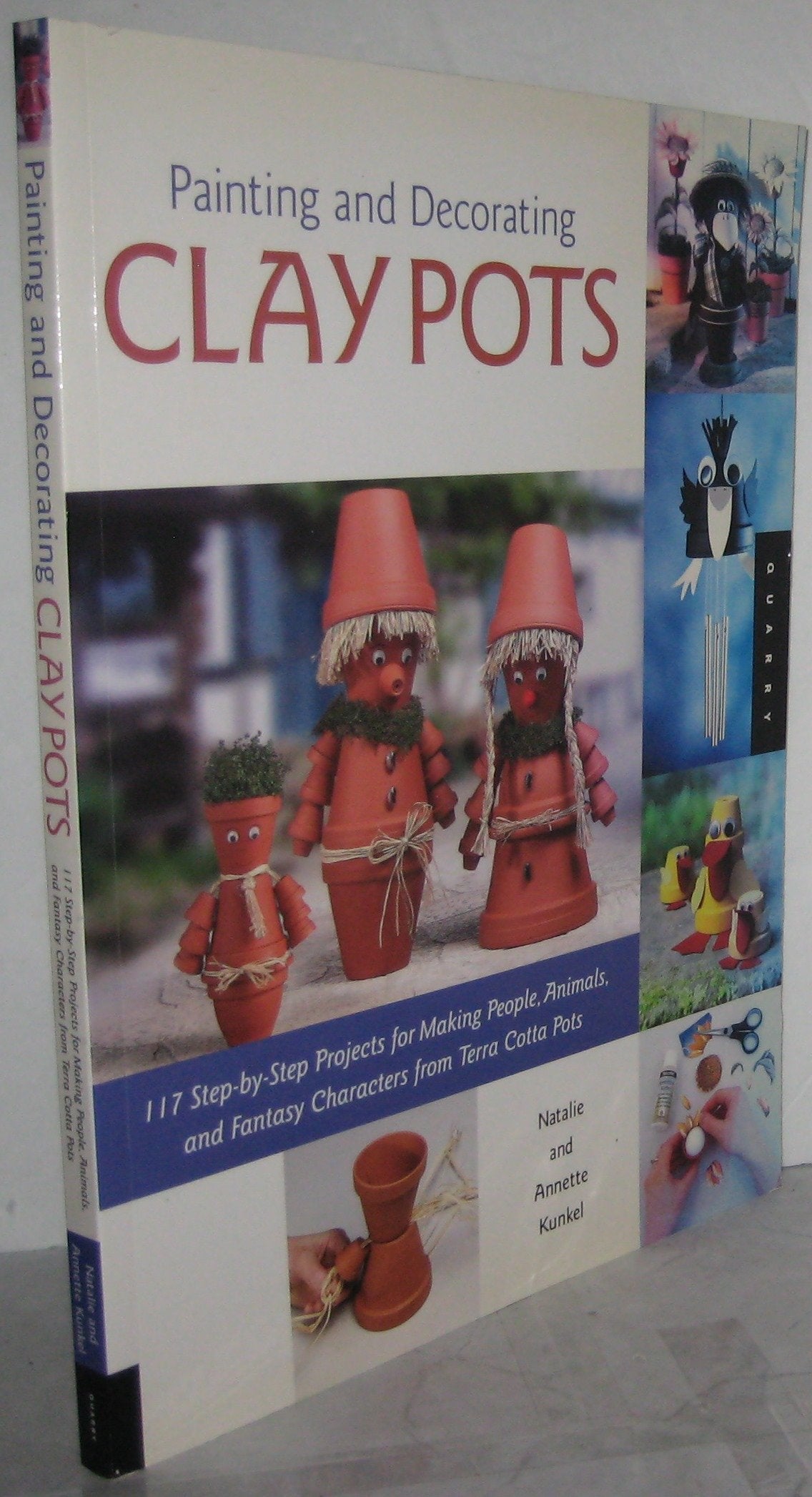Painting And Decorating Clay Pots: 117 Stepbystep Projects For Painting People, Animals And Fantasy Characters On Terra Cotta ,New