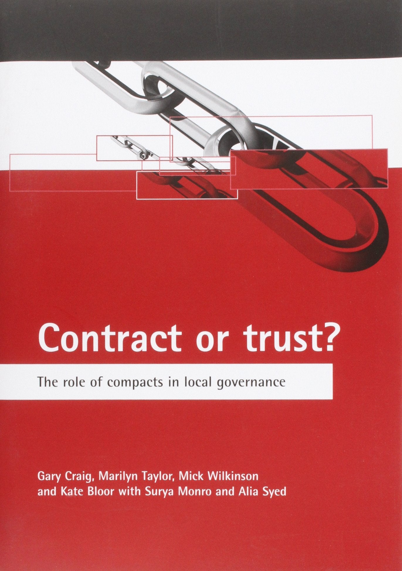 Contract or trust?: The role of compacts in local governance,Used