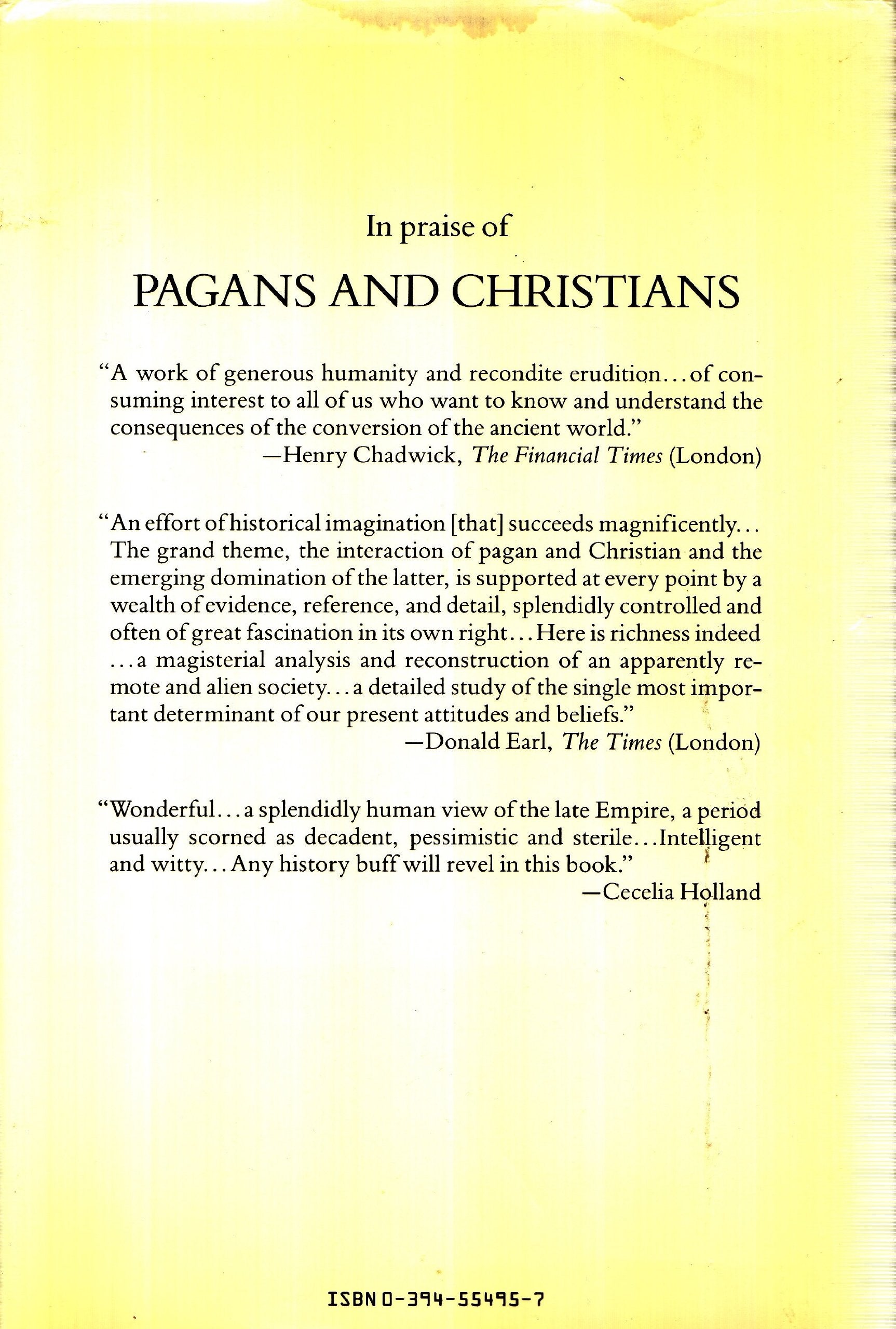 PAGANS & CHRISTIANS,Used