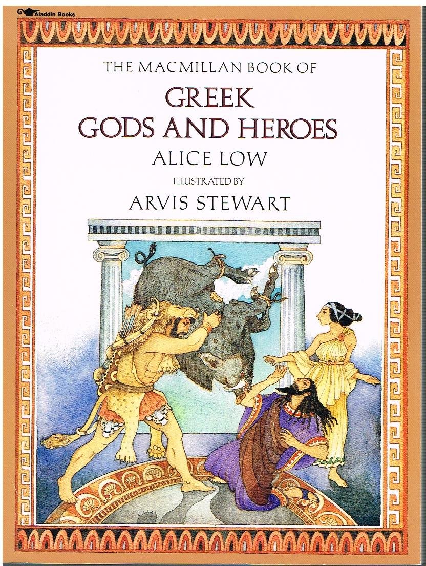 Macmillan Book Of Greek Gods And Heroes,Used