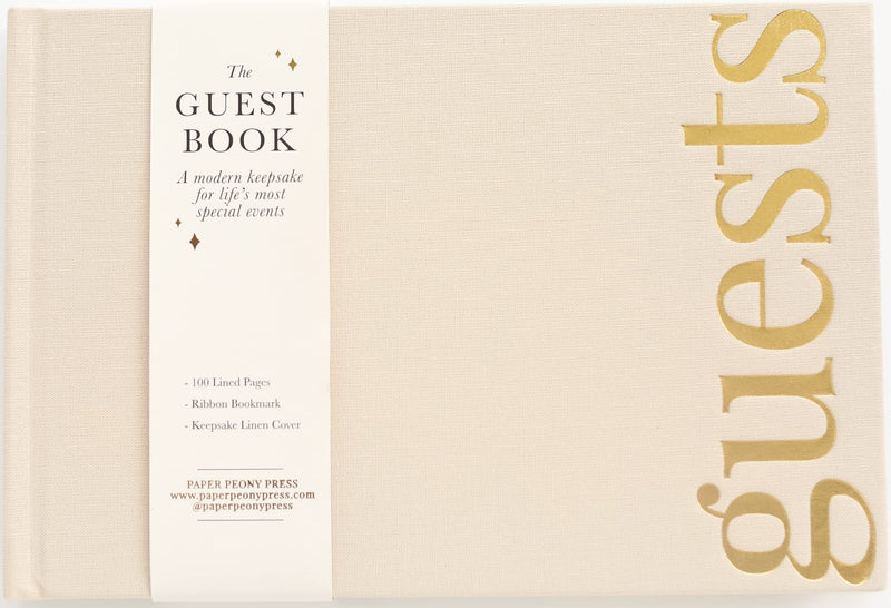 Guest Book: Beautiful Keepsake for Life?s Special Events  Sign In Book for Wedding Reception, Baby Shower, Funeral and Vacation,Used