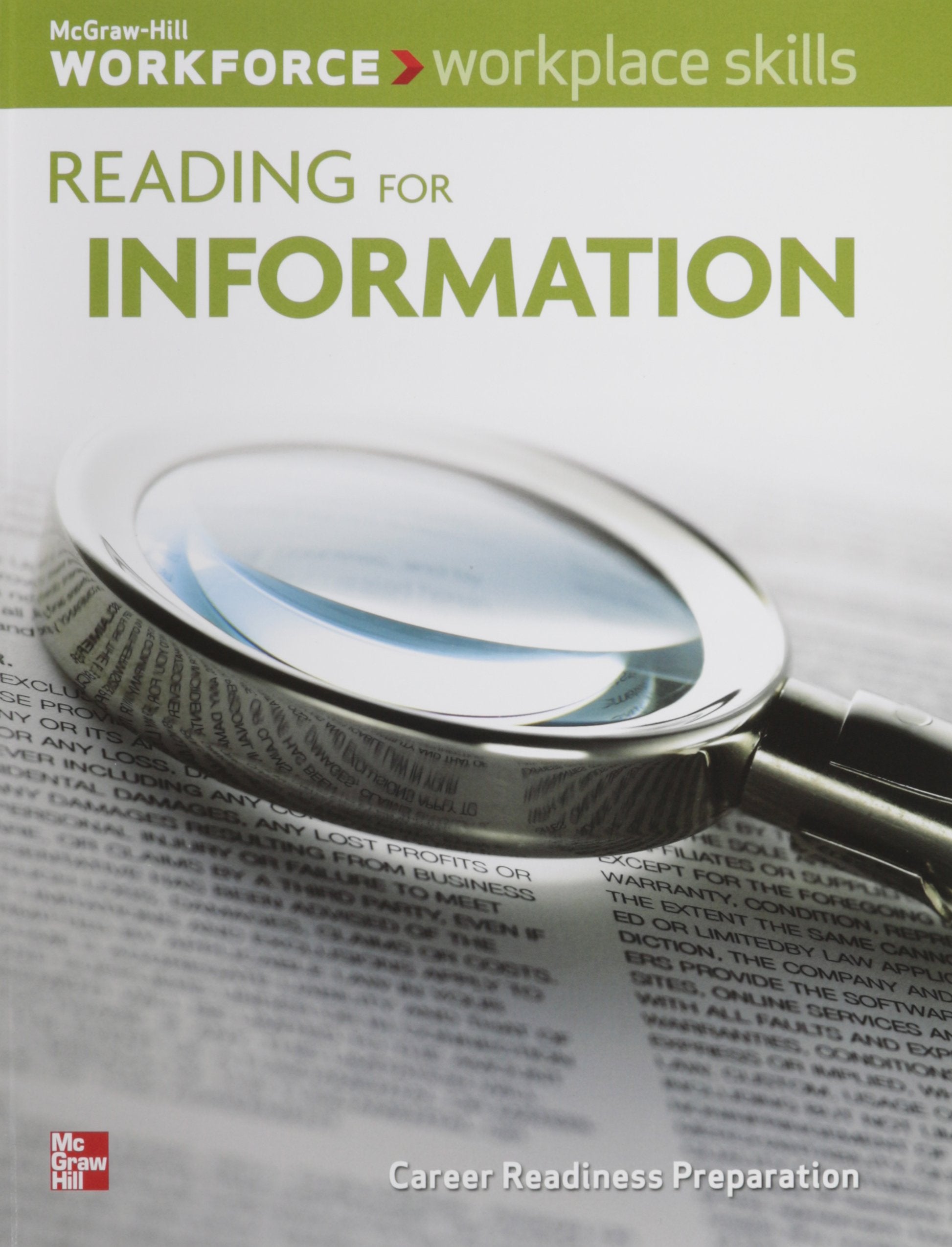 Workplace Skills: Reading for Information, Student Workbook (WORKFORCE),Used