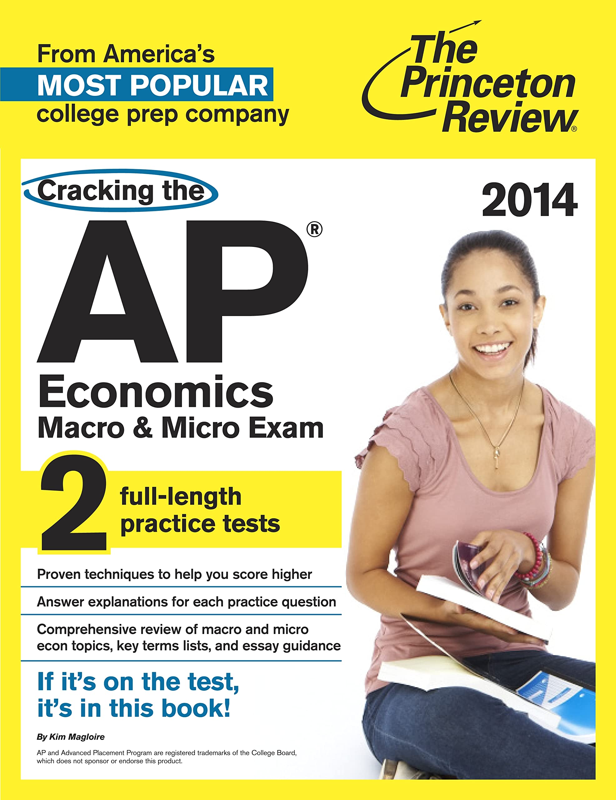 Cracking The Ap Economics Macro & Micro Exams, 2014 Edition (College Test Preparation),Used