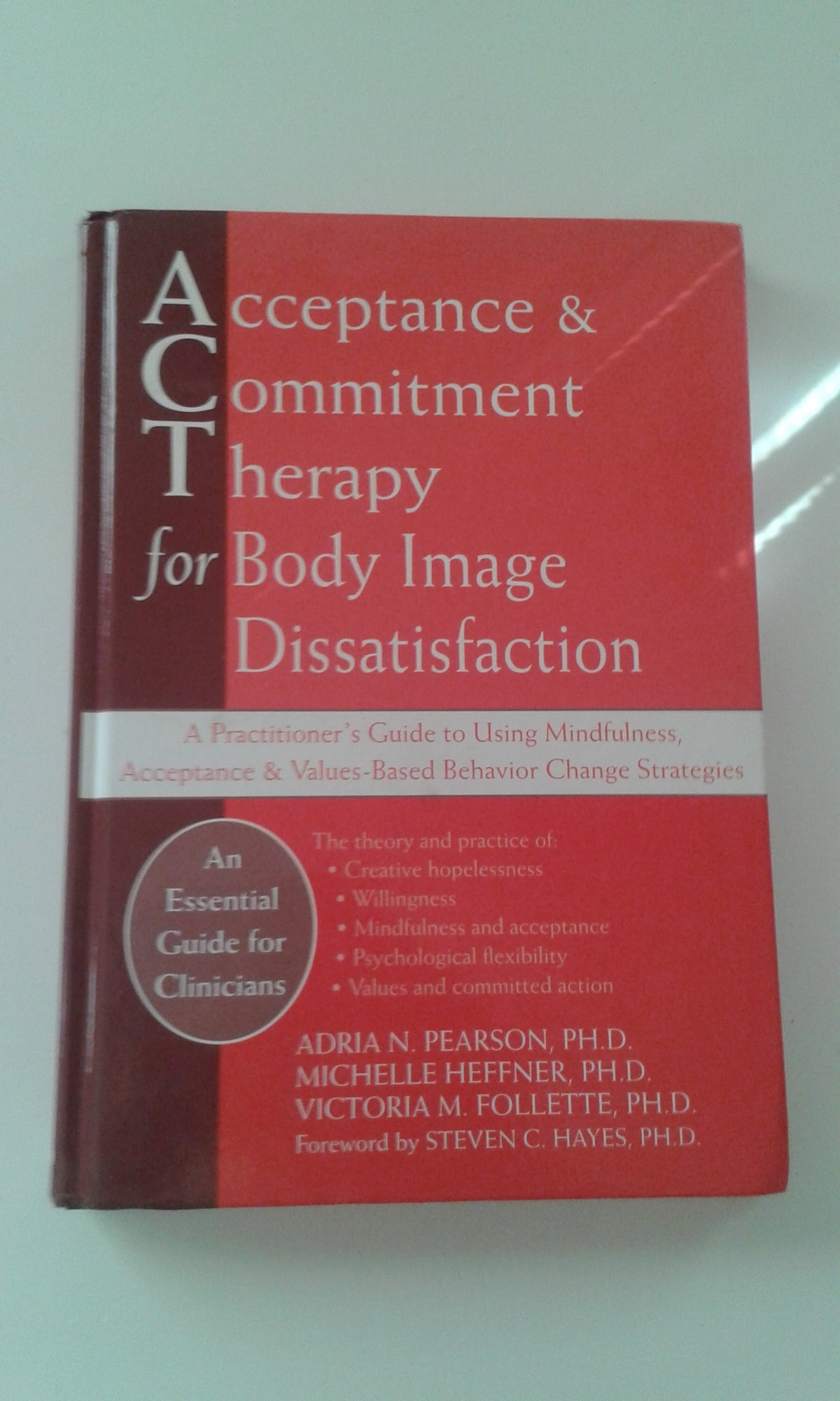 Acceptance and Commitment Therapy for Body Image Dissatisfaction: A Practitioners Guide to Using Mindfulness, Acceptance, and Values-Based Behavior Change Strategies (Professional)