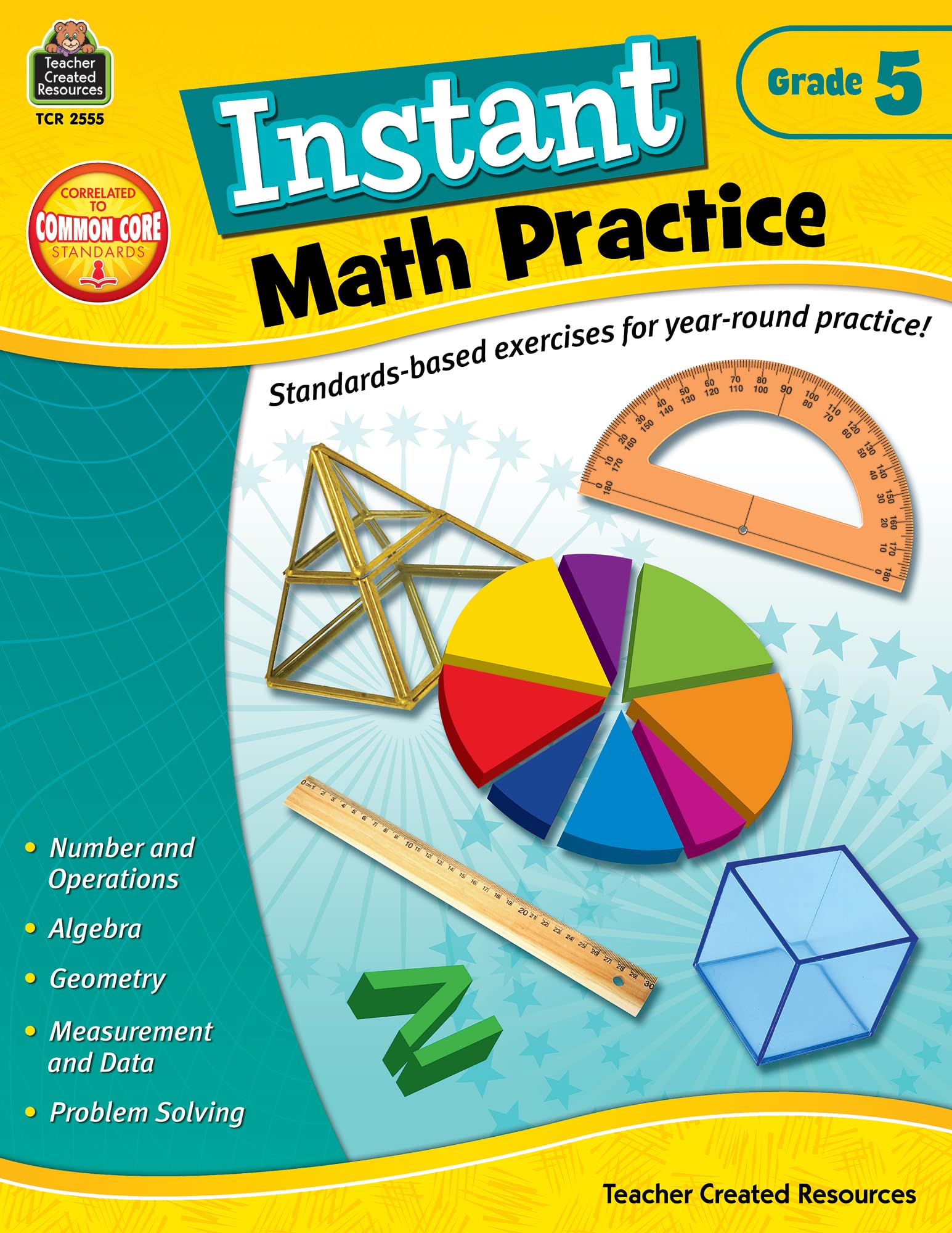 Instant Math Practice, Grade 5,Used